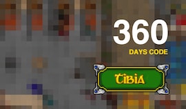 Tibia PACC Premium Time 360 Days Cipsoft Code GLOBAL