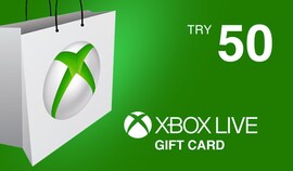 XBOX Live 50 TRY Card Xbox Live TURKEY
