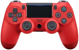 PS4 Playstation 4 Controller Console Control Double Shock 4th Bluetooth Wireless Gamepad Joystick Remote Red