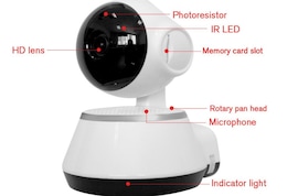 HD 720P Mini IP Camera Wifi Camera Wireless P2P Security Camera Night Vision Baby Monitor EU Plug