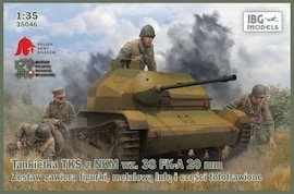 IBG Models 35046 1:35 TKS Polish Tankette with 20mm FK-A NKM