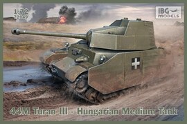 IBG Models 72049 1:72 44M Turan III Hugarian Medium Tank