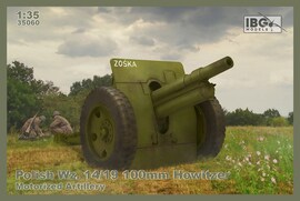 IBG Models 35060 1:35 Polish Wz. 14/19 100mm Howitzer Motorized Artillery