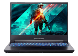 DREAM MACHINES Gaming Laptop - RT3060-15EU31 Black