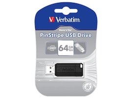 Pendrive Verbatim 64Gb Pinstripe Usb 2.0
