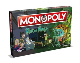 Winning Moves Gra Monopoly Rick i Morty