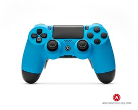 AimControllers Custom Dualshock 4 Blue Matt with 4 Paddles.