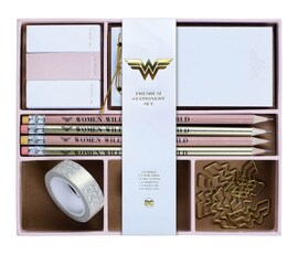 Wonder Woman Save the World - papeteria zestaw na prezent