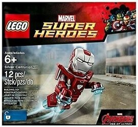 LEGO Iron Man Silver Centurion 4AKZ4G Unikat