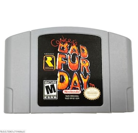 Conker's Bad Fur Day Video Game Cartridge English  US Version NTSC for Nintendo 64 N64 Game Console  Gaming