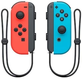 (L/R) - Neon Red/ Blue Wireless Joystick Gamepad Joy compatibile with Nintendo Switch with remot