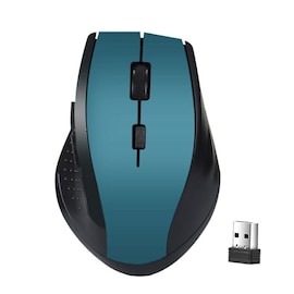 2.4G Wireless Mouse 6 Buttons Gaming Mouse Blue