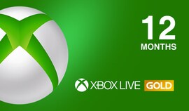 xbox one gold live 12 months