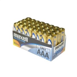 Baterie Alkaliczne LR03 // AAA 32 szt. Maxell