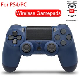 Bluetooth Controller For Playstation 4 Pro, Slim, Standard, PS3 and PC Dark Blue