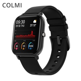 COLMI P8 1.4 inch Smart Watch Men Black