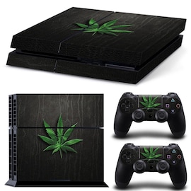 Cool Brand New PS4 Skin Body Sticker, Sticker Wallpaper For Customise Your Gaming Console    Black