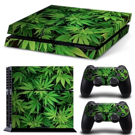 Cool Brand New PS4 Skin Body Sticker, Sticker Wallpaper For Customise Your Gaming Console    Green