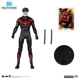 DC Multiverse Action Figure Nightwing Joker Comics Plastic
