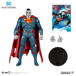 DC Multiverse Action Figure Superman Bizarro (DC Rebirth)  Comics Plastic