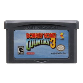 Donkey Kong Country 3 USA Version English Language 32 Bit Game For Nintendo GBA Console Nintendo 3DS