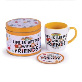 Friends Life Is Better Chibi - zestaw prezentowy