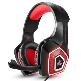 Gaming Headset headphones Red