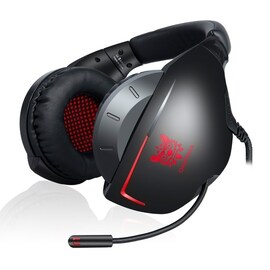 Gaming Headset with HD Microphone and noise canceling for PS4 PC Xbox - Red