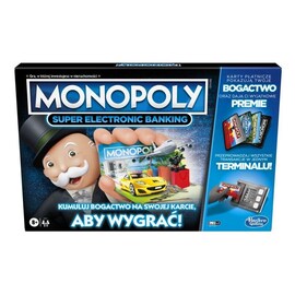 Hasbro Gra Monopoly Super Electronic Banking