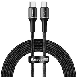 Kabel Baseus USB-C do USB C  PD 2.0, 60W, 3A - 2m czarny