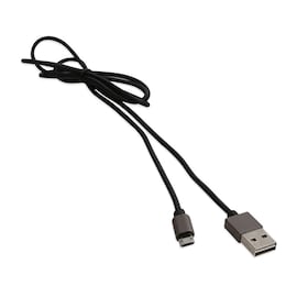 KABEL MICRO USB TO USB PLUGS 1M BLACK