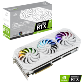 Karta graficzna Asus ROG Strix GeForce RTX™ 3090 White OC Edition 24GB GDDR6X
