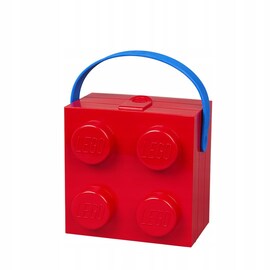 LEGO LUNCH BOX ŚNIADANIÓWKA KLOCEK 4 CZERWONY