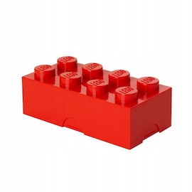LEGO LUNCH BOX ŚNIADANIÓWKA KLOCEK 8 CZERWONY