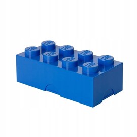 LEGO LUNCH BOX ŚNIADANIÓWKA KLOCEK 8 niebieski