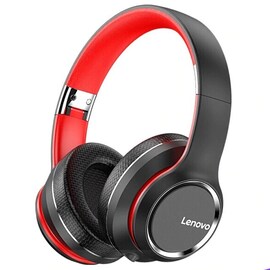 Lenovo HD200 Wireless Headphones Bluetooth 5.0 Red