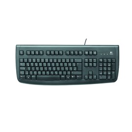 Logitech Delux Keyboard Black (Hebrew Layout)