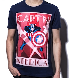 Marvel - Captain America men's T-shirt S Multi-colour