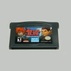 Metal Slug Advance USA Version English Language 32 Bit Game For Nintendo GBA Console Nintendo 3DS