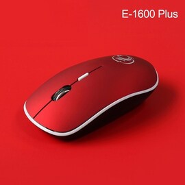 Mini Noiseless Mice For PC Laptop Mac Red