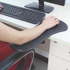 Mouse Pad Elbow Arm Handsx Arm Support Wrist Rest Bracket Pallet Rack Home Office Computer Mouse Pad Chair Desk Attachme Black