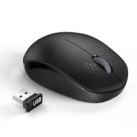 Noiseless 2.4GHz Wireless Mouse Black