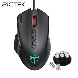 PICTEK PC257 Gaming Mouse Wired 12000 DPI With RGB