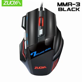 Professional Gaming Mouse DPI Optical Wired Mouse Black