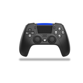 PS4 Controller Bluetooth Wireless Game Console 6-axis Double Shock Vibration Gamepad For PC /Android Phone Joysticks  Black