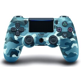 PS4 Controller Double Shock 4th Bluetooth Wireless Gamepad Joystick Remote Blue camouflage Blue