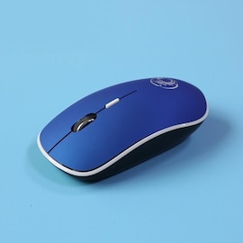 Silent Wireless Mouse Blue