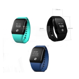Smart Watch WristBand Bracelet Pedometer Sports Health Fitness Activity Tracker  Black CHINA
