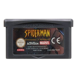 Spiderman-Mysterio's Menace EUR Version English Language 32 Bit Game For Nintendo GBA Console Nintendo 3DS