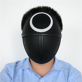 Squid Game Soldier Mask Triangle Black